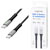 LogiLink CU0442 USB 3.2 Gen 2x2 C to C Cable 1m 20Gbps 240W 4K LED Black