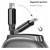 LogiLink CU0500 USB-C 2.0 Cable, USB-C to USB-C, 1.0m, Black, Unscrewable Plug