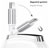 LogiLink CU0501 USB-C Cable USB 2.0 USB-C Plug 1m White Duplex