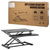 LogiLink EO0033 Sit-Stand attachment Height range: 100 up to 505mm Black