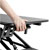 LogiLink EO0033 Sit-Stand attachment Height range: 100 up to 505mm Black