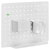 LogiLink PB0105 Working-from-Home set White
