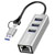 LogiLink UA0440 Network adapter/hub 5 GBit/s USB C® (USB 3.2 1st gen)