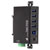 LogiLink UA0443 4-Port USB 3.0 Industrial Hub 5 Gbps Metal Wall/DIN-Rail Mount