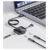 Manhattan 181150 4-Port USB 3.0 Type-C/A Combo Hub 2x2, 5 Gbps, Angled, Black