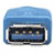 Manhattan 322379-CG USB 3.2 Gen1 USB-A Male to Female Extension Cable 2m Blue