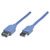 Manhattan 322379-CG USB 3.2 Gen1 USB-A Male to Female Extension Cable 2m Blue