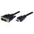 Manhattan 372503-CG HDMI to DVI-D Adapter Cable, 1.8m, Black, Screwable