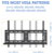 Manhattan 462143 Outdoor Anti-Theft Tilting TV Wall Mount for 37 to 86 Screens