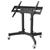Manhattan 462679 TV Trolley for 23-70 Displays Height-Adjustable 45° Tilt Black
