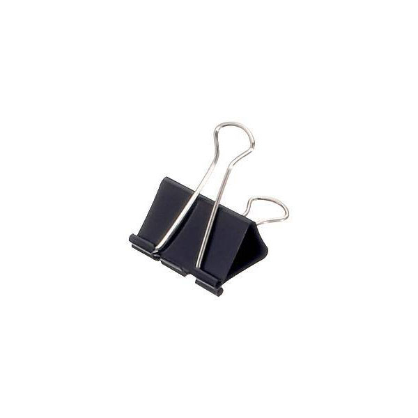 Maul 2154190 Letter clip 19mm Black 6 pc(s)
