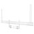 Neomounts AV2-500WH Fastening set White