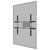 Neomounts AWLS-950BL1 VESA expansion kit 1 Display(s) 139,7 cm (55) Black