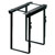 Neomounts CPU-D025BLACK PC bracket Chassis Black Max. load=20 kg