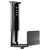 Neomounts CPU-D200BLACK PC bracket Undertable Black Max. load=30 kg