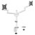 Neomounts DS60-425WH2 Dual Monitor Desk Mount 17-27 8kg Full Motion White