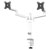 Neomounts DS60-425WH2 Dual Monitor Desk Mount 17-27 8kg Full Motion White
