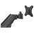 Neomounts DS70S-950BL1 Monitor Desk Mount for 17-49 Screens Black Full Motion