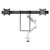 Neomounts DS75S-950WH2 Dual Monitor Desk Mount 17-32 Gas Spring White