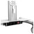 Neomounts FL50S-825WH1 Mobile Floor Stand for 37-75 Screens up to 70kg White