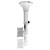 Neomounts FPMA-C025SILVER TV Ceiling Mount 10-30 12kg Tilt/Rotate Silver