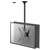 Neomounts FPMA-C340DBLACK Dual Monitor Ceiling Mount 32-75 Black Full Motion