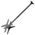 Neomounts FPMA-C340DBLACK Dual Monitor Ceiling Mount 32-75 Black Full Motion