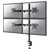 Neomounts FPMA-D550D4BLACK Monitor Desk Mount for 4 Screens 13-32 Black