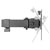 Neomounts FPMA-D550D4BLACK Monitor Desk Mount for 4 Screens 13-32 Black