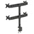 Neomounts FPMA-D700D4 Monitor Desk Mount for 4 Screens 19-30 Full Motion Black