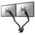 Neomounts FPMA-D750DBLACK2 Dual Monitor Desk Mount 10-32 Gas Spring Black
