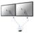 Neomounts FPMA-D750DWHITE2 Dual Monitor Desk Mount 10-32 Gas Spring White