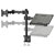 Neomounts FPMA-D960NOTEBOOK Monitor & Laptop Desk Mount 10-27 Tilt/Swivel Black