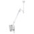 Neomounts FPMA-HAC100 Medical Monitor Ceiling Mount 10-24 White 0-170cm Adj.