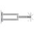 Neomounts FPMA-W830 Monitor Wall Mount 10-27 12kg Full Motion Silver