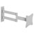 Neomounts FPMA-W830 Monitor Wall Mount 10-27 12kg Full Motion Silver