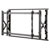 Neomounts LED-VW1750BLACK Video Wall Mount 32-55 inch Pull-Out Max 35kg