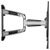 Neomounts LED-W700SILVER Full Motion TV Wall Mount 32-60 VESA 600x400 Silver