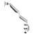 Neomounts NM-D725DXSILVER Dual Monitor Desk Mount 10-27 10kg Gas Spring Silver