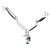 Neomounts NM-D750DWHITE Dual Monitor Desk Mount 10-32 Gas Spring White