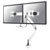 Neomounts NM-D775DXWHITE Dual Monitor Arm 10-32 Gas Spring Desk Mount White