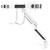 Neomounts NM-D775DXWHITE Dual Monitor Arm 10-32 Gas Spring Desk Mount White