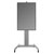 Neomounts NM-HUB2LIFTSILVER Motorised TV Trolley 50-51 Height Adjustable Silver