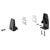 Neomounts NS-CLMP25BLACK Clamp set Black