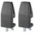 Neomounts NS-CLMP40BLACK Clamp set Black