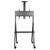 Neomounts NS-M1500BLACK TV Trolley 32-65 Tiltable Height-adjustable Black