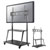 Neomounts NS-M4000BLACK TV Trolley for 60-105 Screens, Max 150kg, Black
