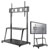 Neomounts NS-M4000BLACK TV Trolley for 60-105 Screens, Max 150kg, Black