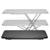 Neomounts NS-WS050BLACK Sit-Stand Workstation Black Height 4.5-40.5cm Max 8kg