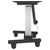 Neomounts PLASMA-M2500TSILVER Motorised TV Trolley 42-100 90° Tilt Silver